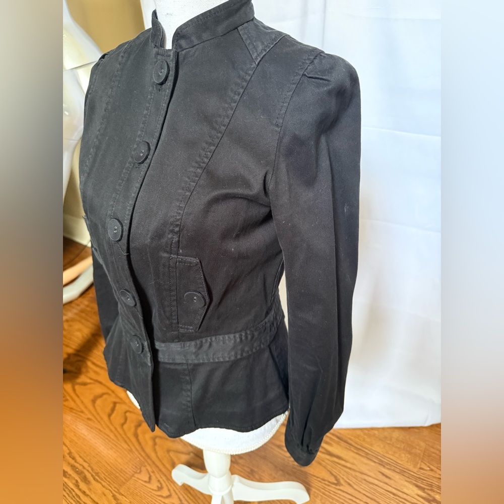 Vintage Marc Jacobs Black Button-Up Cotton jacket size 4 - Picture 5 of 16